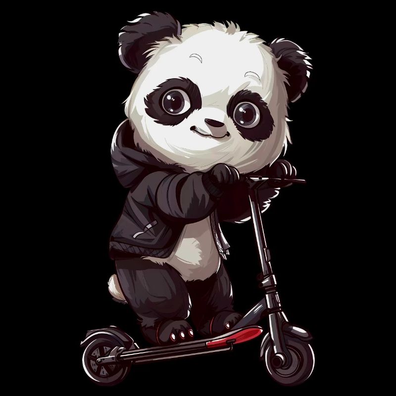 Panda Scooter