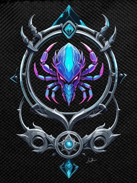 Cancer Futuristic Symbol