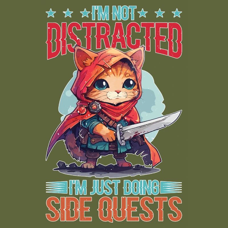 I'm Not Distracted I'm Just Doing Side Quests