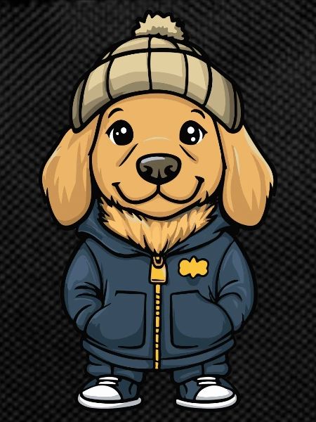 Golden Retriever Dog Winter