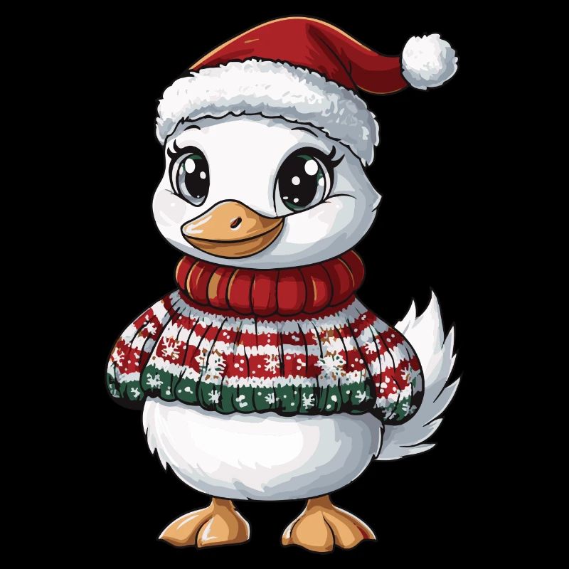 Gans Weihnachten Comic