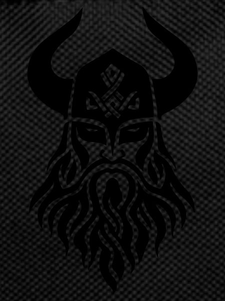 Viking Odin Head Icon