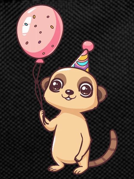 Suricate Anniversaire Bébé