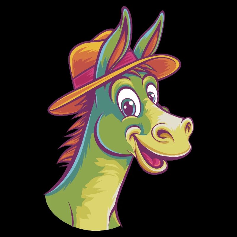 Cheerful Donkey