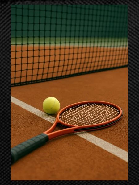 Tennis - Racket and ball