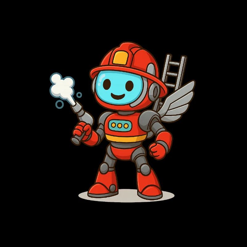 Fire Brigade Robot Kids