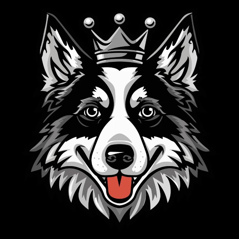 Border Collie Dog Crown
