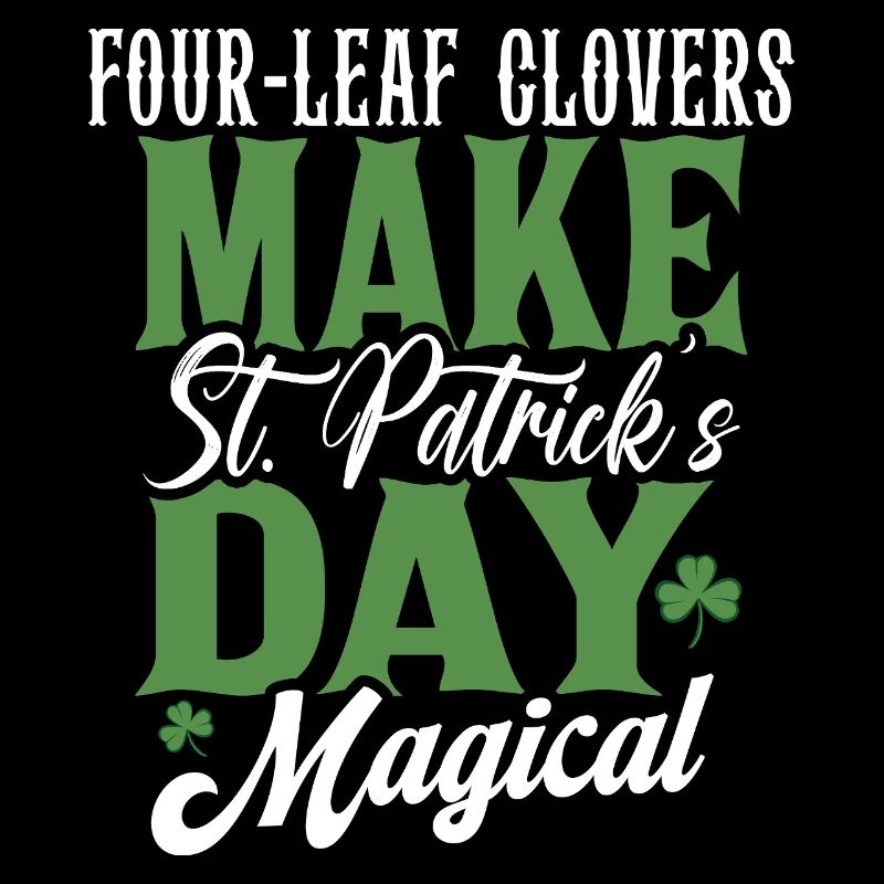 Les trèfles à quatre feuilles rendent la Saint-Patrick magique