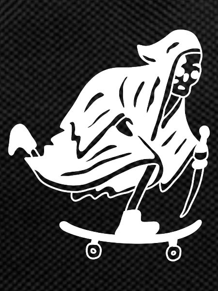Death skater knife