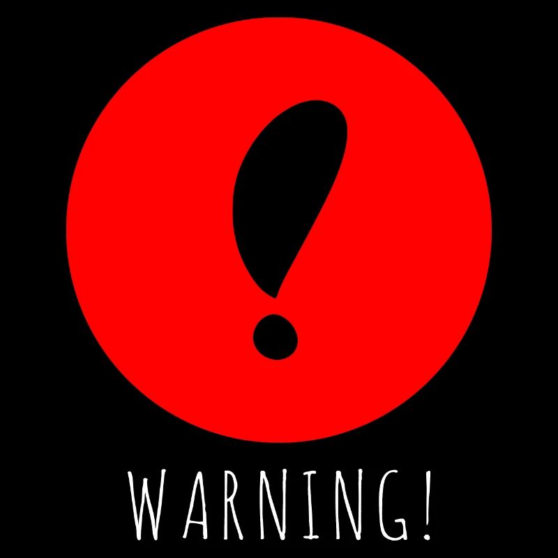 Warning exclamation mark