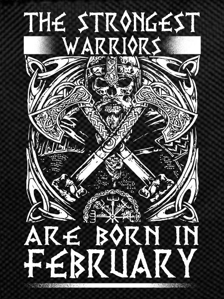 February - Viking - birthday - EN