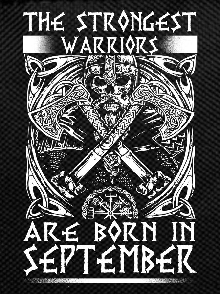 September - Viking - birthday - EN