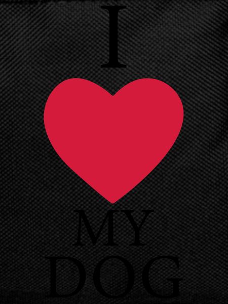 I love my dog