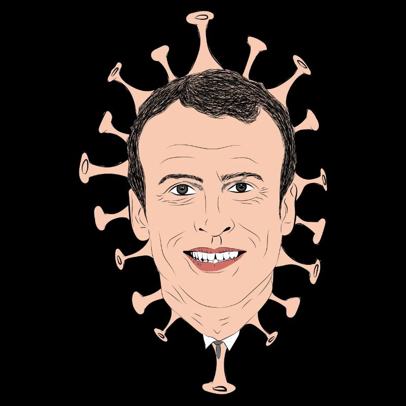 Emmanuel Macron coronavirus COVID-19 Mask