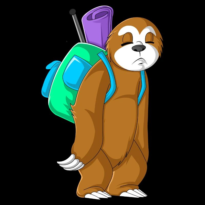 sloth camping