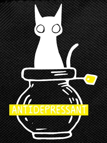 Antidepressant gift cat pets
