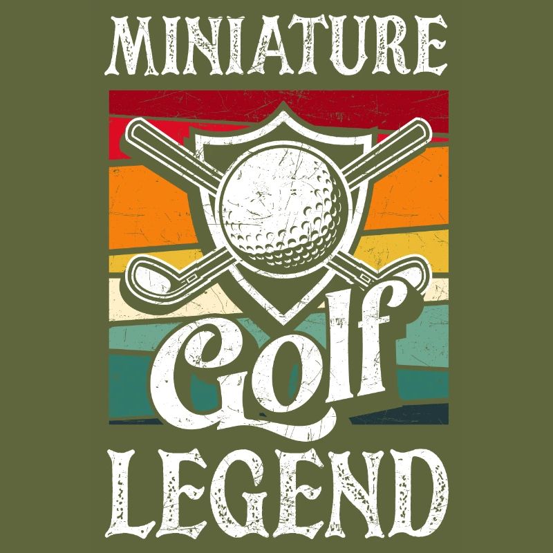 Miniature golf legend Miniature golfer