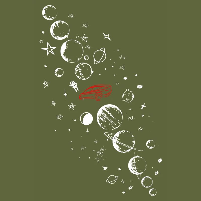 TESLA ROADSTER DANS L’ESPACE