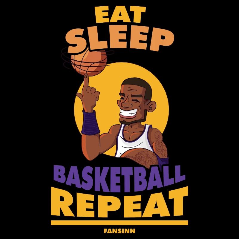 Manger dormir Basketball Répéter