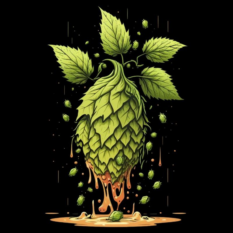 Hops run out Craft beer