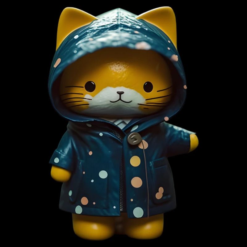 Cat Raincoat Gift