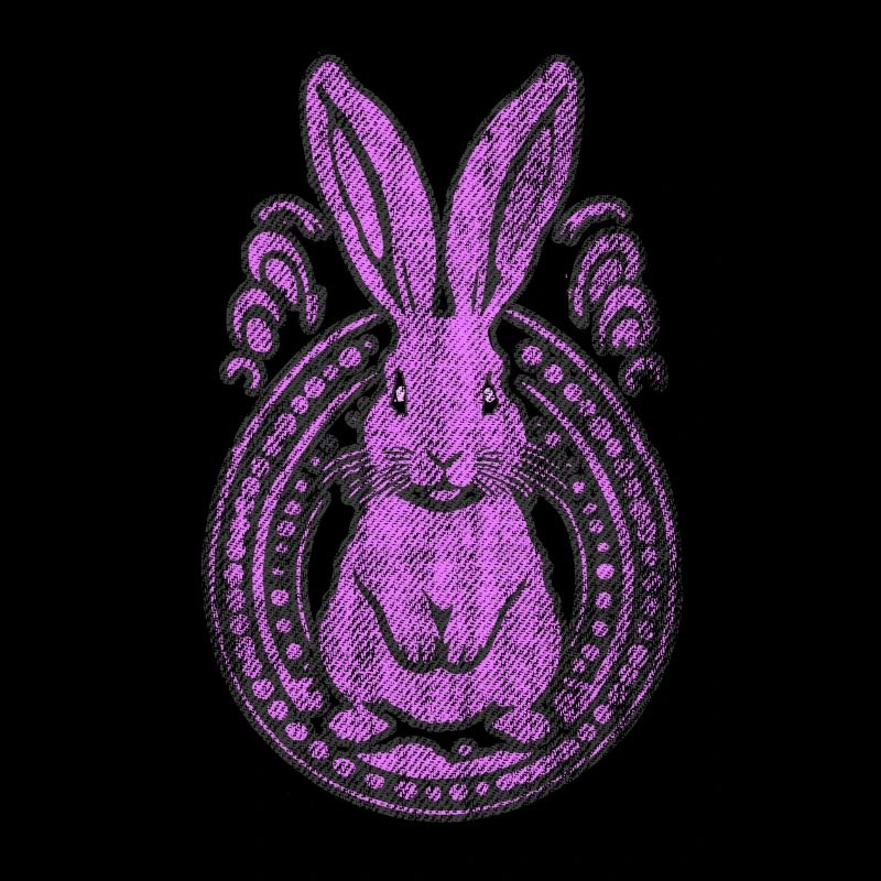 Lapin de Pâques utilisé Cadre Look robuste