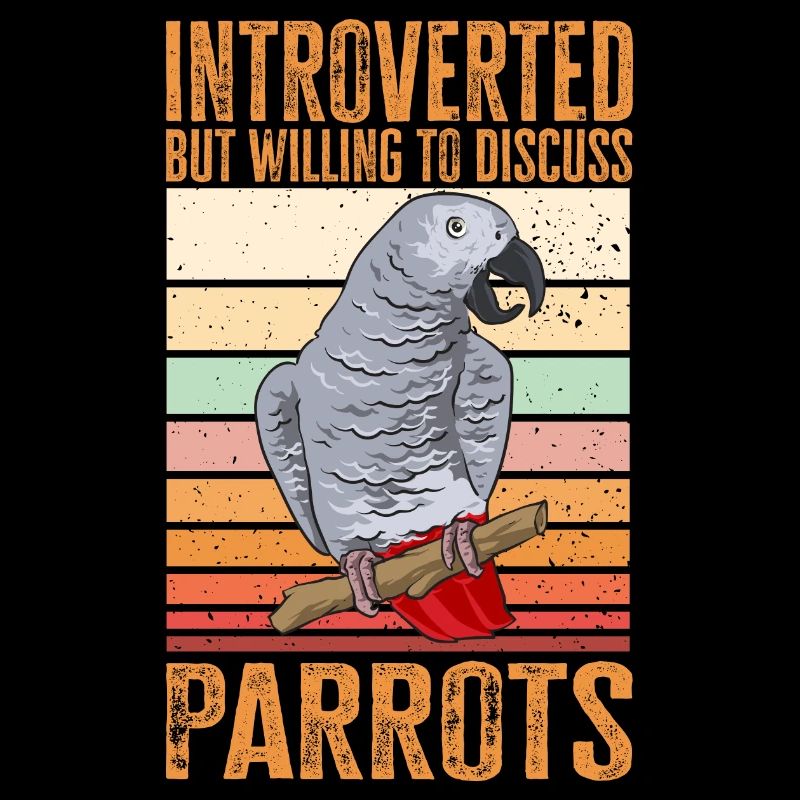 Graupapagei African Grey Parrot Papagei