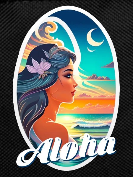 Aloha - surf - retro