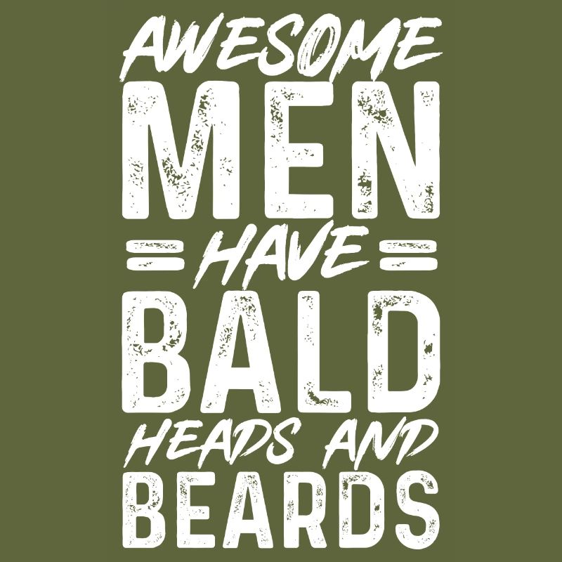 Bald Head Baldness Beard Bald Head