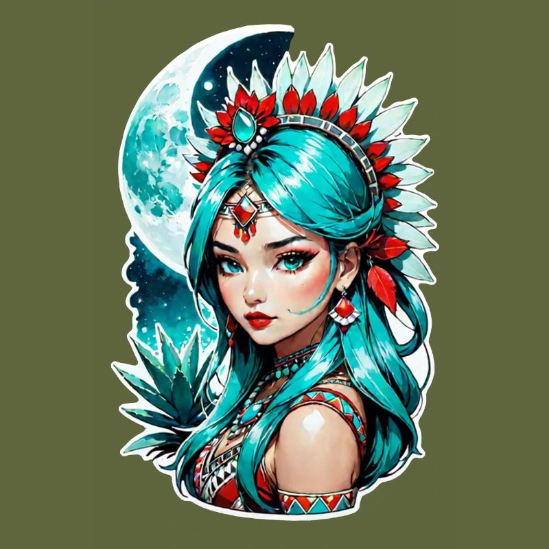 princesse indienne - aztek