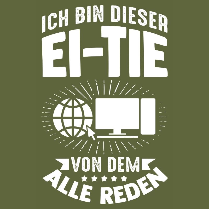 IT Computer PC Profession Abreit Computer Fan Saying IT