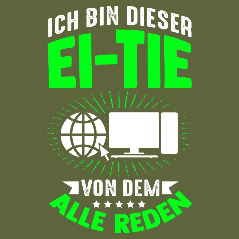 IT Computer PC Profession Abreit Computer Fan Saying IT