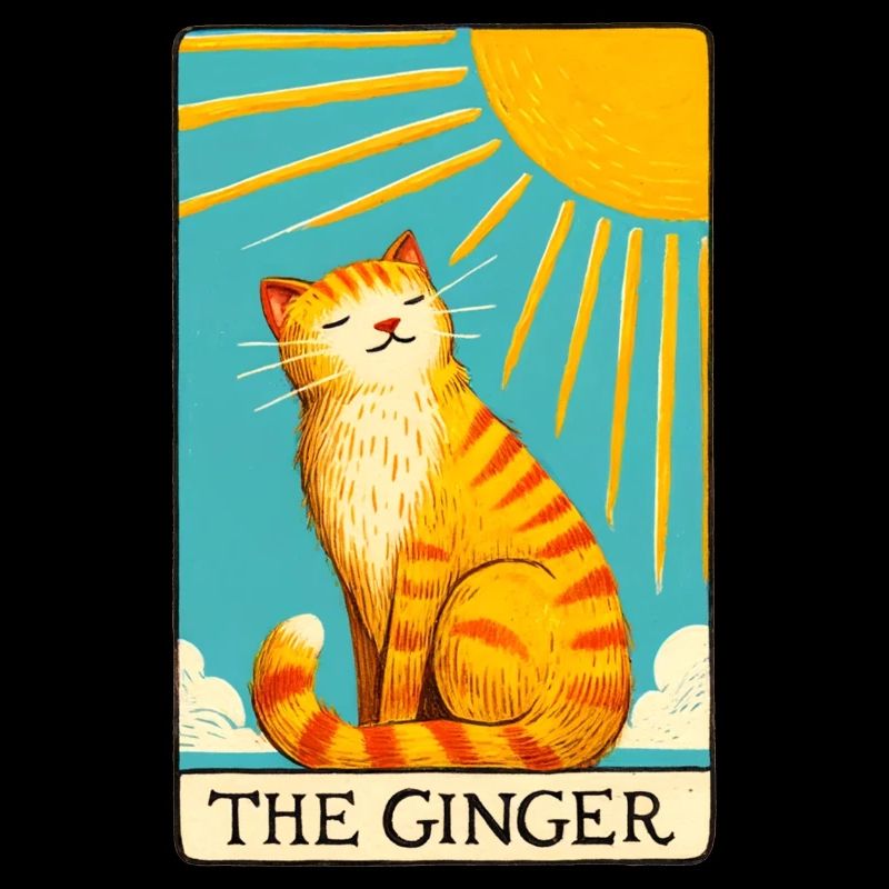 Tarot The Ginger Cat