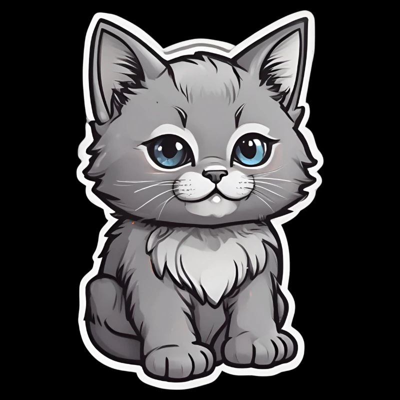 Design chaton mignon