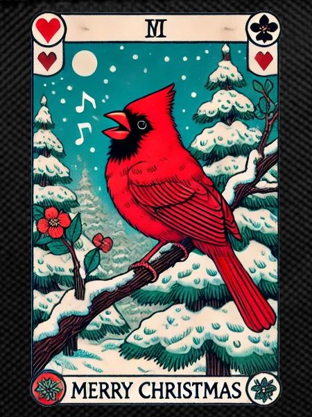 Christmas Red Cardinal