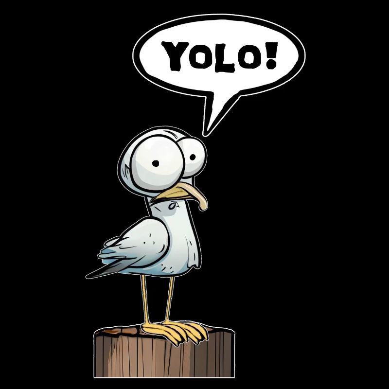 Seagull Speech Bubble Yolo