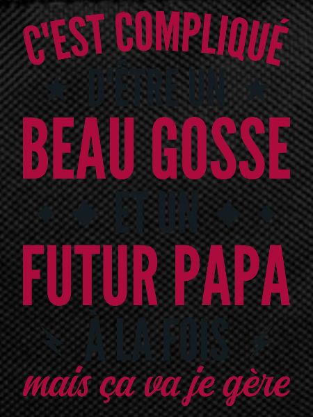 Bogosse and future dad