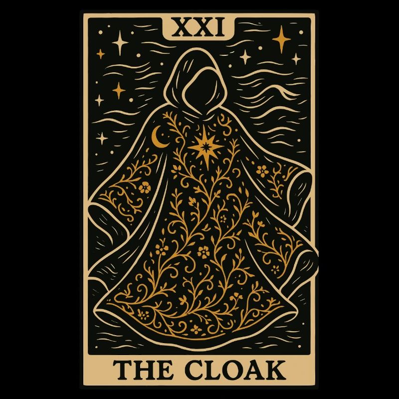 Sewing Tarot Card – The Cloak