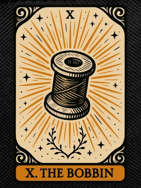 Bobbin of Fate Tarot Sewing