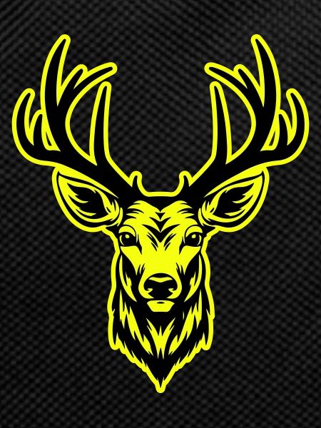 Deer Head Portrait Icon
