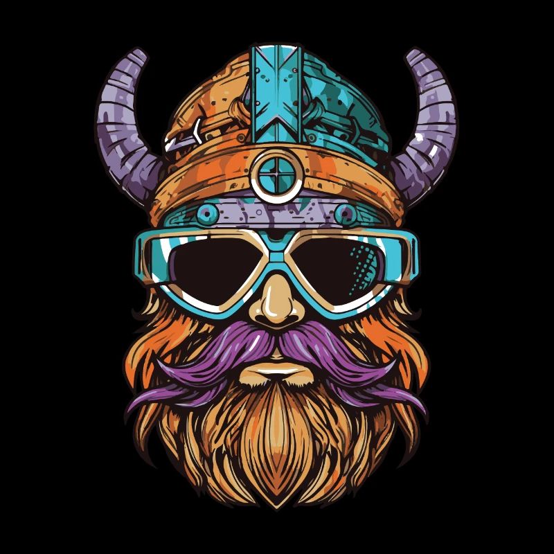 Viking Head Party Warrior