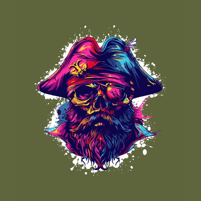 Pirate Skull Captain