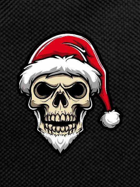Santa Claus Skull