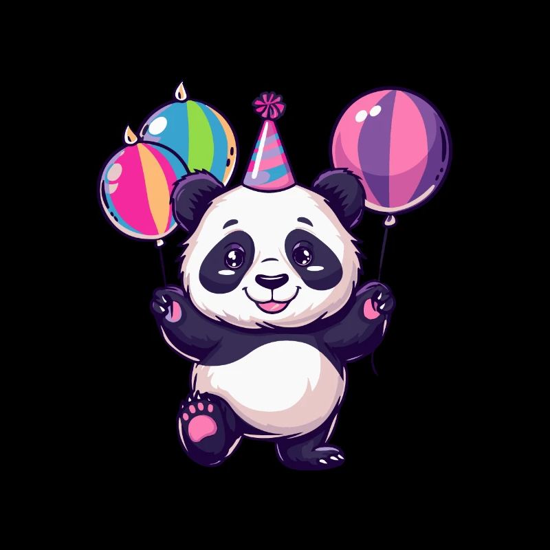 Panda Anniversaire Bébé