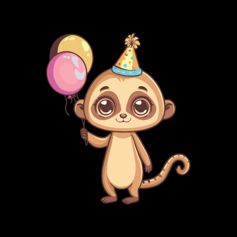 Erdmännchen Geburtstag Baby