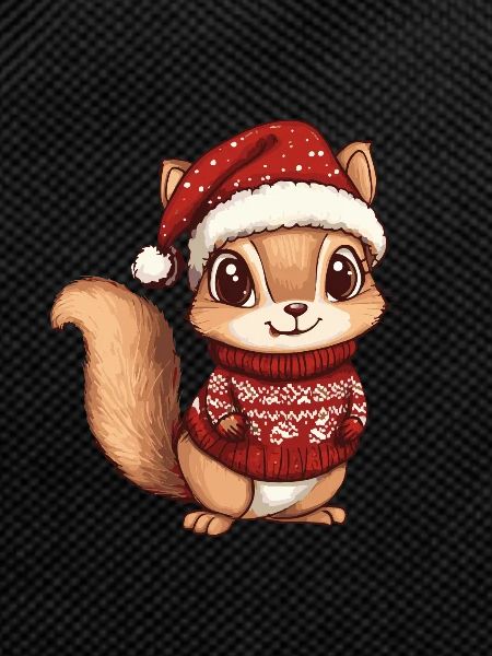 Squirrel Christmas Comic