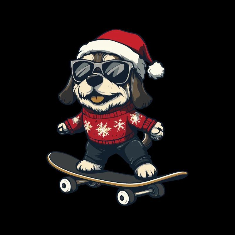 Kangal Dog Christmas Skateboard