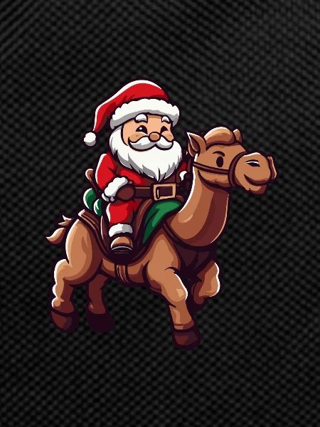 Camel Santa Claus