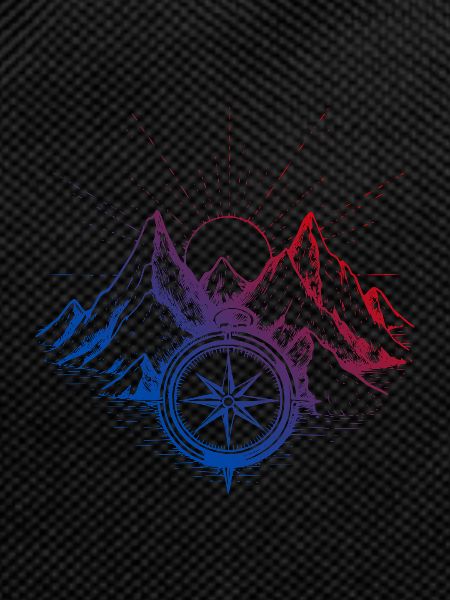 Mountains Compass