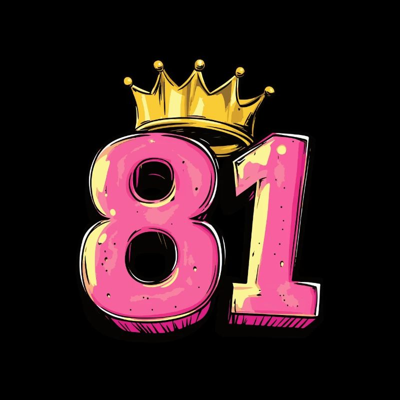 81 Zahl Krone